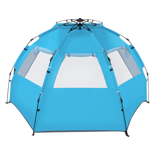 Quick-Open Oxford Cloth Beach Camping Tent