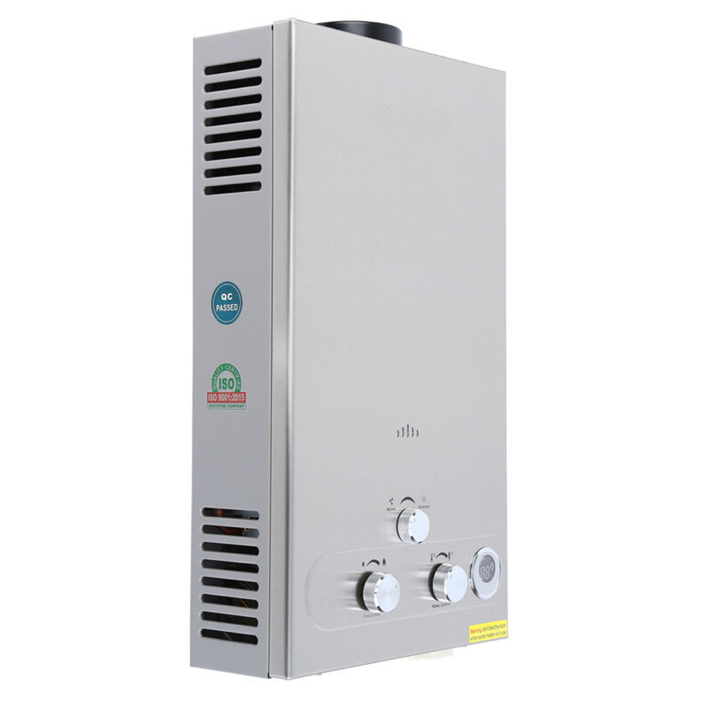 12L Portable Tankless Propane Gas Water Heater