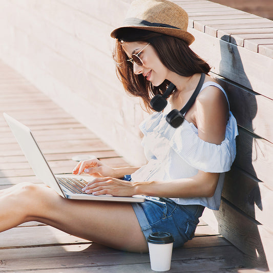 Bladeless Hands-Free Neck Fan