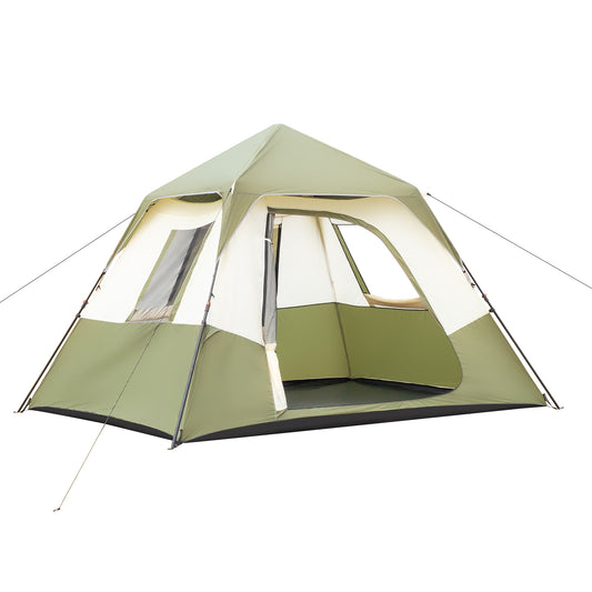 Quick-Setup 6-Person Camping Tent